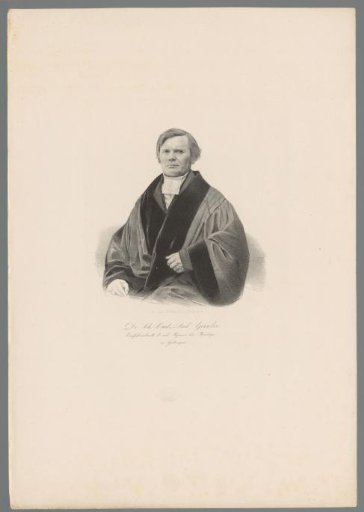 Portrait of Johann Karl Ludwig Gieseler