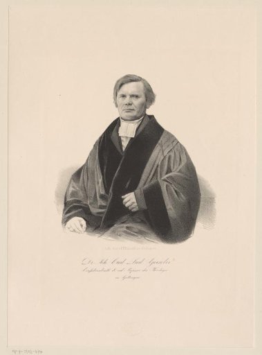 Portrait of Johann Karl Ludwig Gieseler