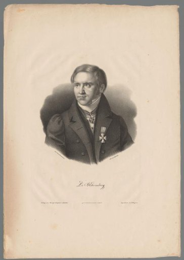Portrait of Christian Gottfried Ehrenberg