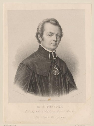Portrait of Heinrich Förster