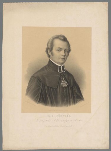 Portrait of Heinrich Förster