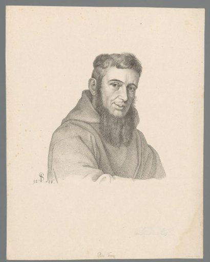 Portrait of an Unknown Man, Possibly Father Franz
