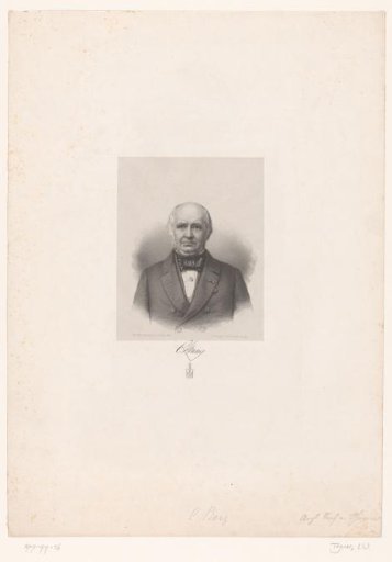Portrait of an unknown man, possibly C. Bang