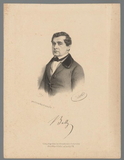 Portrait of Alexander von Bally