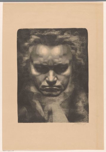 Portrait of Ludwig van Beethoven