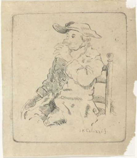 Man drinking from a glass