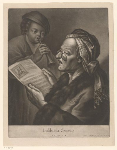 Singing old woman