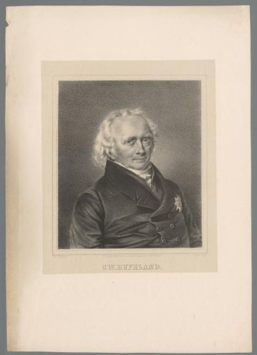 Portrait of Christoph Wilhelm von Hufeland