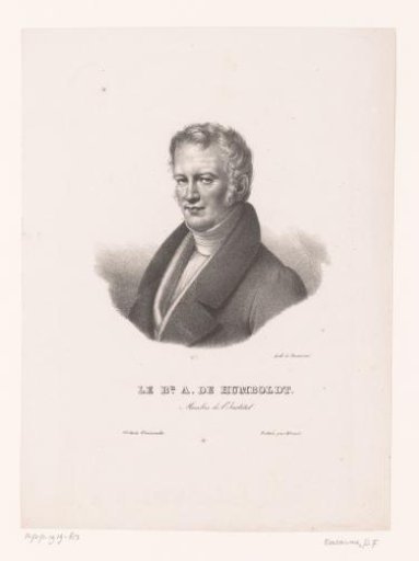 Portrait of Alexander von Humboldt