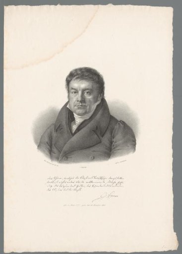 Portrait of Johann Jakob Horner