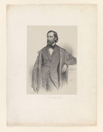 Portrait of Theodor Friedrich von Hornbostel