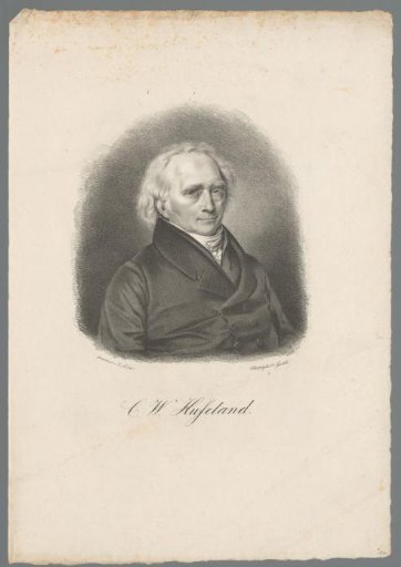 Portrait of Christoph Wilhelm von Hufeland