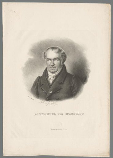 Portrait of Alexander von Humboldt