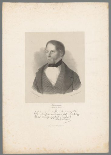 Portrait of David Hansemann