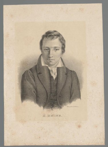 Portrait of Heinrich Heine