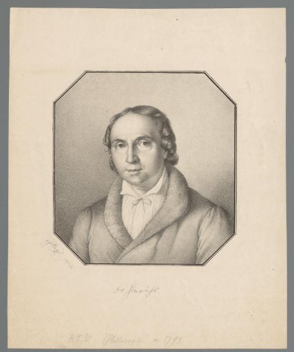Portrait of Hermann Friedrich Wilhelm Hinrichs