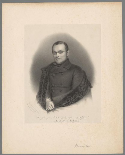 Portrait of Ernst Innozenz Hauschild