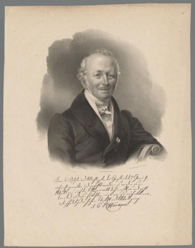 Portrait of J.G. Hoffmann