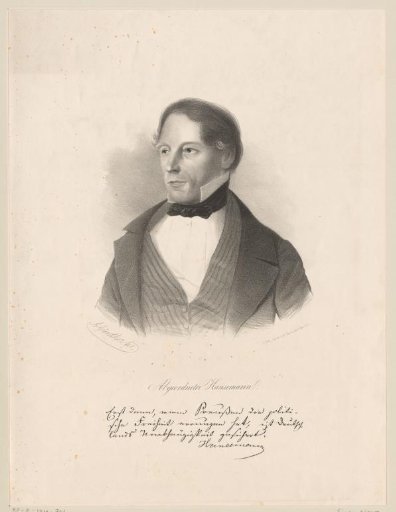 Portrait of David Hansemann