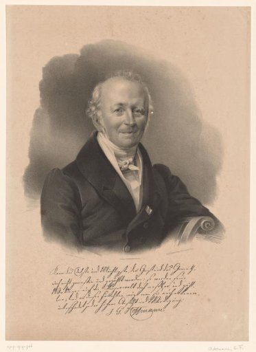 Portrait of Johann Gottfried Hoffmann