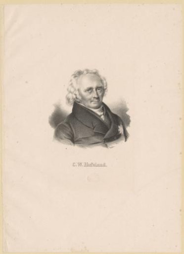 Portrait of Christoph Wilhelm von Hufeland