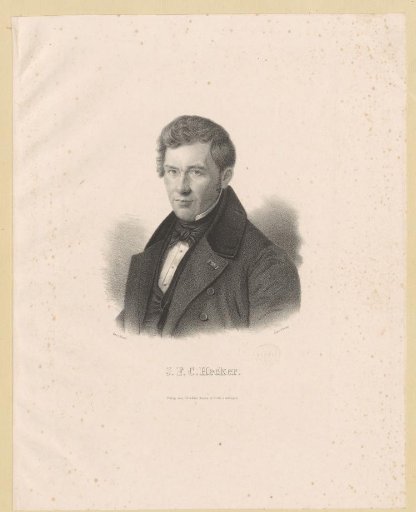 Portrait of Justus Hecker