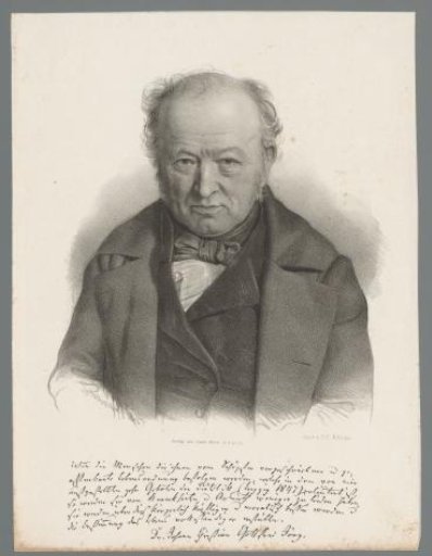Portrait of Johann Christian Jörg
