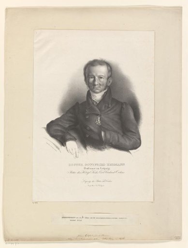 Portrait of Johann Gottfried Jakob Hermann