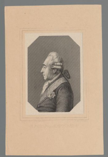 Portrait of Ewald Friedrich Count von Hertzberg