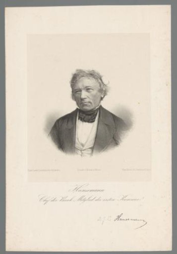 Portrait of David Hansemann