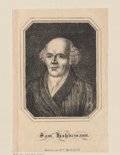 Portrait of Samuel Hahnemann