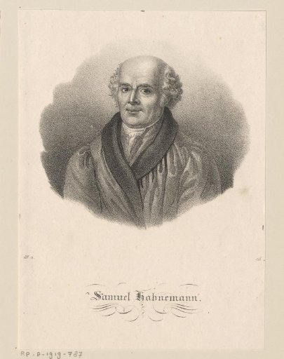 Portrait of Samuel Hahnemann