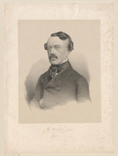Portrait of a man, designated as Dr. Haubold