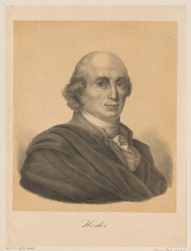 Portrait of Johann Gottfried von Herder