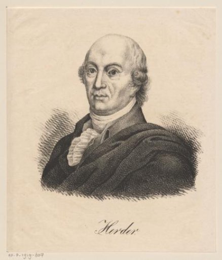 Portrait of Johann Gottfried von Herder