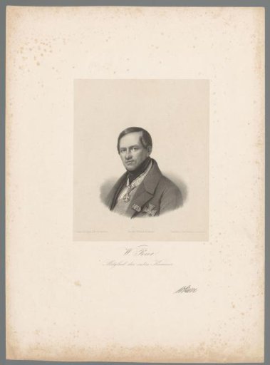 Portrait of Wilhelm Beer