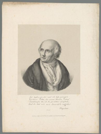 Portrait of Friedrich Gottlieb Klopstock