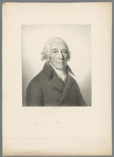 Portrait of an unknown man, possibly Koch