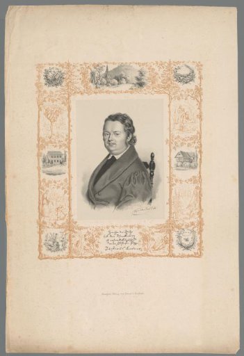 Portrait of Justinus Andreas Christian Kerner