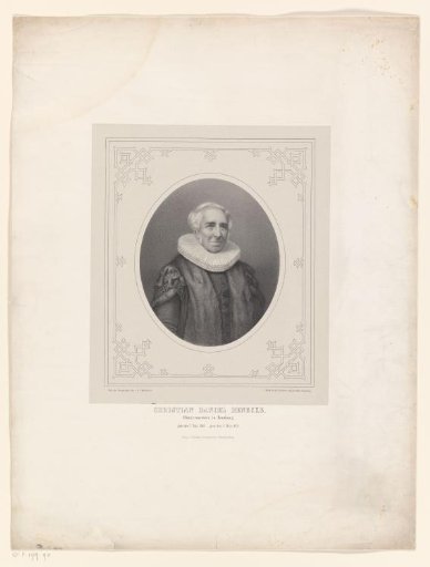 Portrait of Christian Daniel Benecke