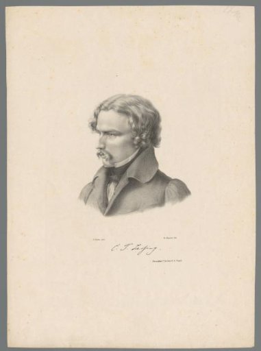 Portrait of Carl Friedrich Lessing