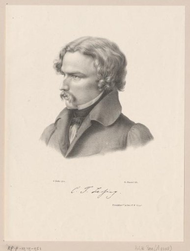 Portrait of Carl Friedrich Lessing