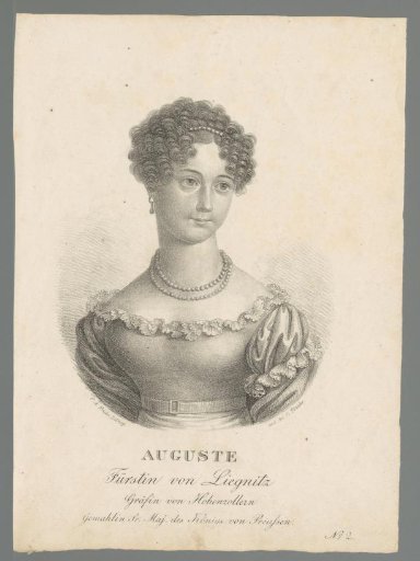 Portrait of Auguste, Princess of Liegnitz