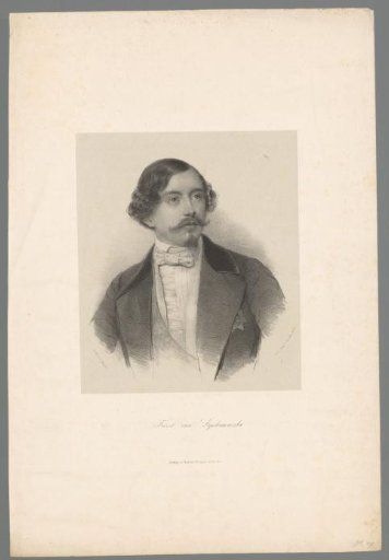 Portrait of Felix Maria Vincenz Andreas von Lichnowsky