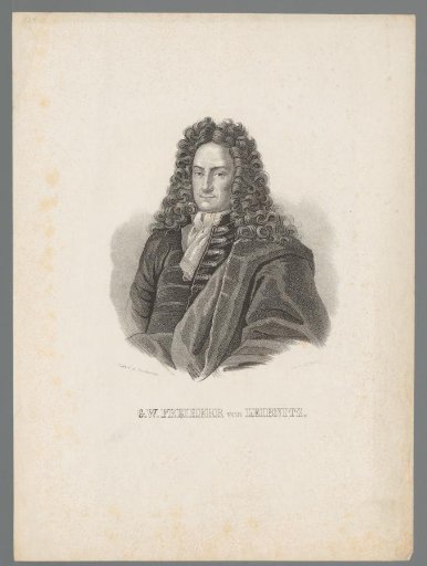 Portrait of Gottfried Wilhelm Leibniz