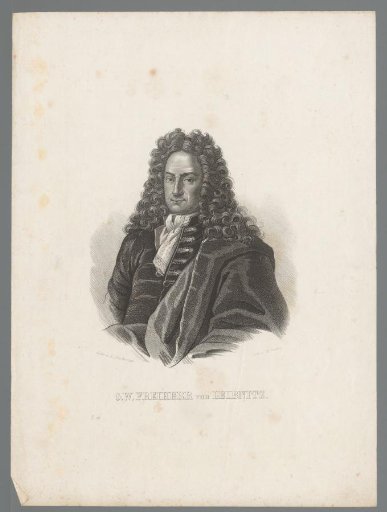 Portrait of Gottfried Wilhelm Leibniz