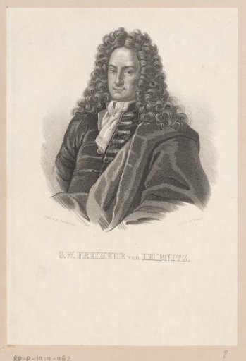 Portrait of Gottfried Wilhelm Leibniz