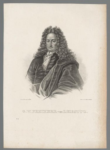 Portrait of Gottfried Wilhelm Leibniz