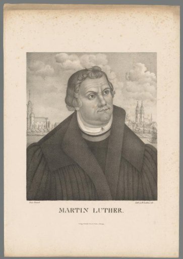 Portrait of Martin Luther