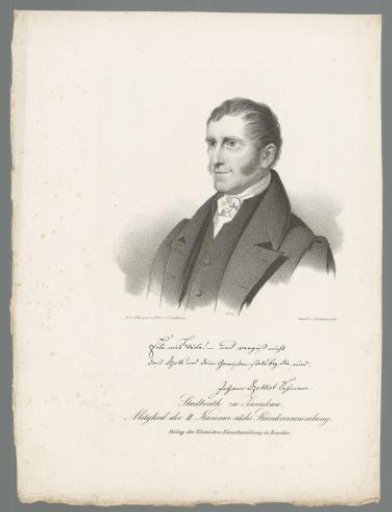 Portrait of Johann Gottlob Lehmann II